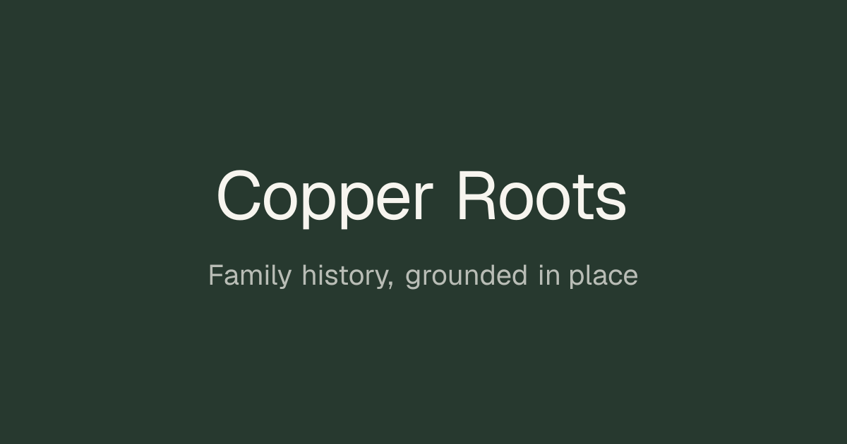 Land Records Genealogy | Copper Roots